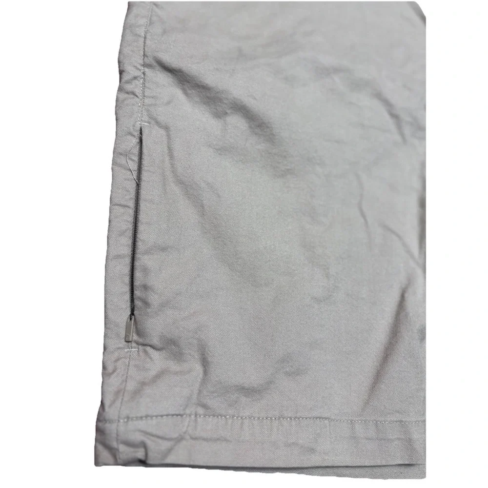 The North Face Men's Shorts Size 38 Khaki Tan Hiking Outdoor Zip Pocket‎ Stretch